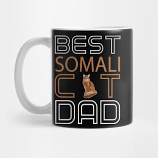 Best Somali Cat Dad Mug